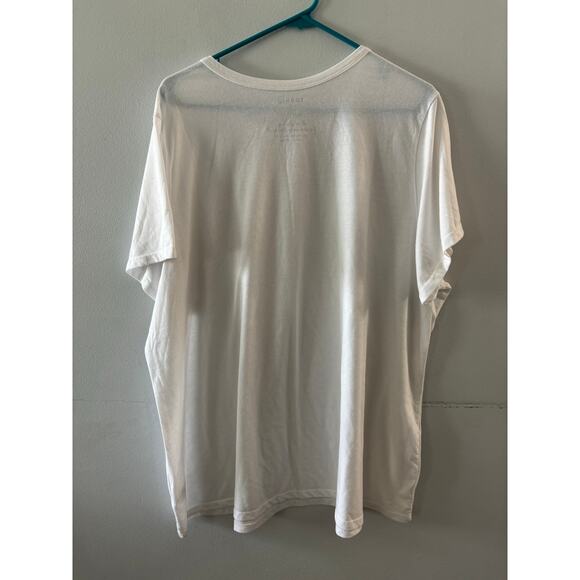 Torrid Womens Classic Fit Crewneck Tee Size 4 White Short Sleeve Capsule - Picture 2 of 4